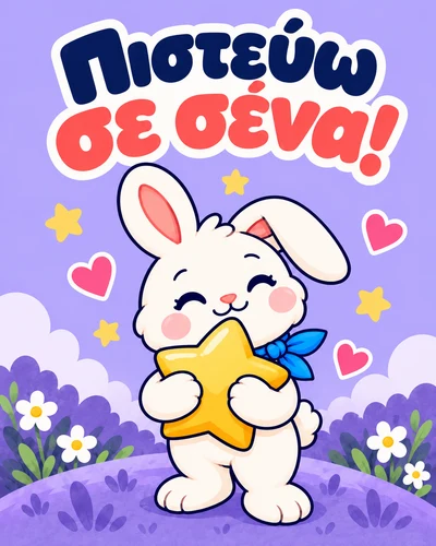 Πιστεύω σε σένα!