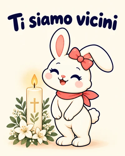 Ti siamo vicini