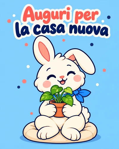 Auguri per la casa nuova