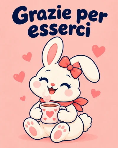 Grazie per esserci
