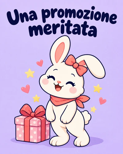 Una promozione meritata