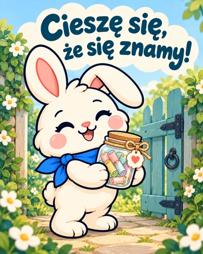 Cieszę się, że się znamy!