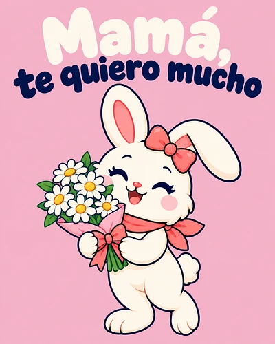 Mamá, te quiero mucho