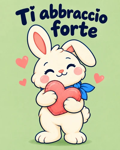 Ti abbraccio forte