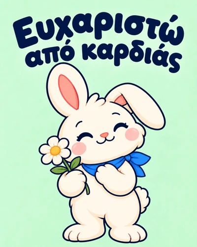 Ευχαριστώ από καρδιάς