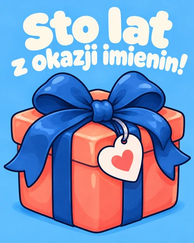Sto lat z okazji imienin!