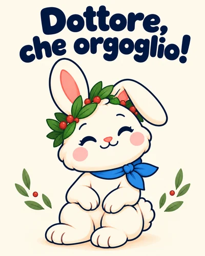 Dottore, che orgoglio!
