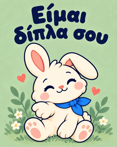 Είμαι δίπλα σου