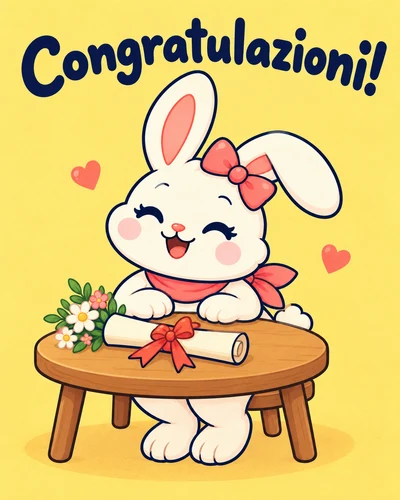 Congratulazioni!