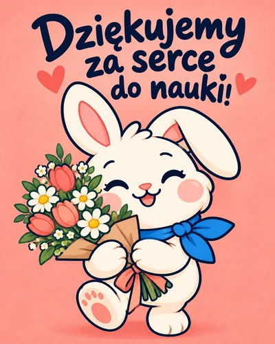 Dziękujemy za serce do nauki!