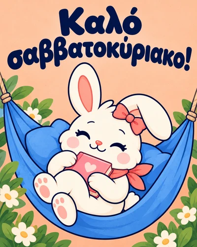 Καλό σαββατοκύριακο!