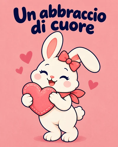 Un abbraccio di cuore