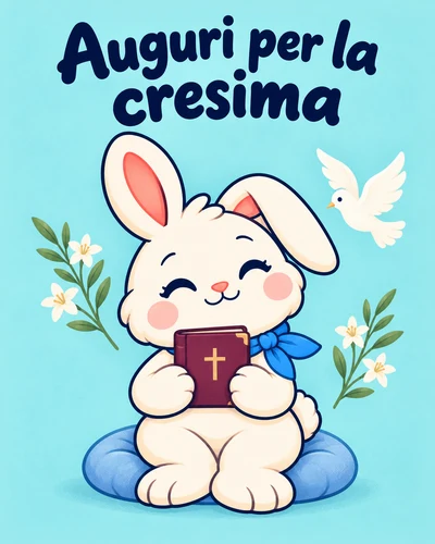 Auguri per la cresima