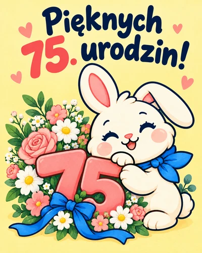 Pięknych 75. urodzin!