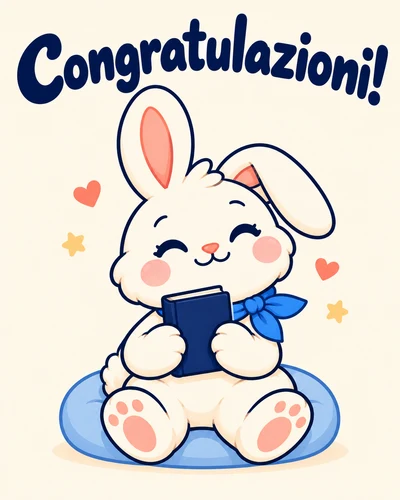 Congratulazioni!