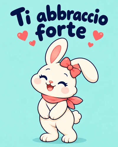Ti abbraccio forte
