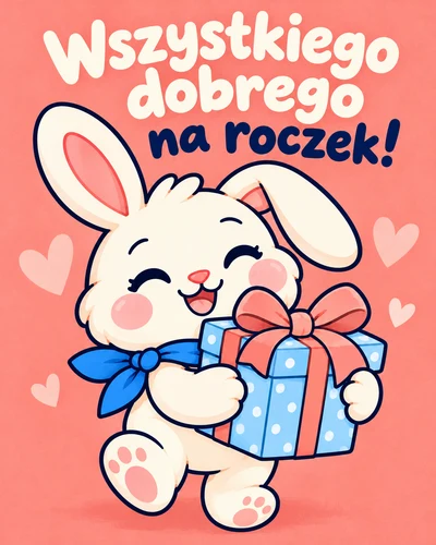 Wszystkiego dobrego na roczek!