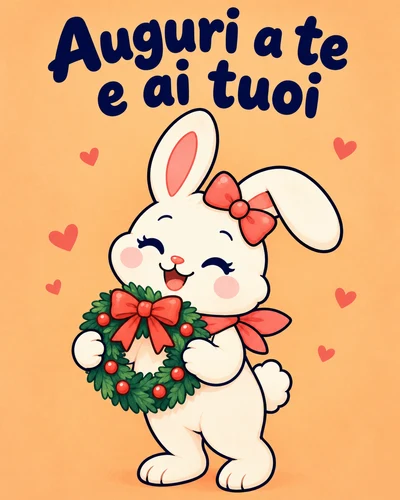 Auguri a te e ai tuoi