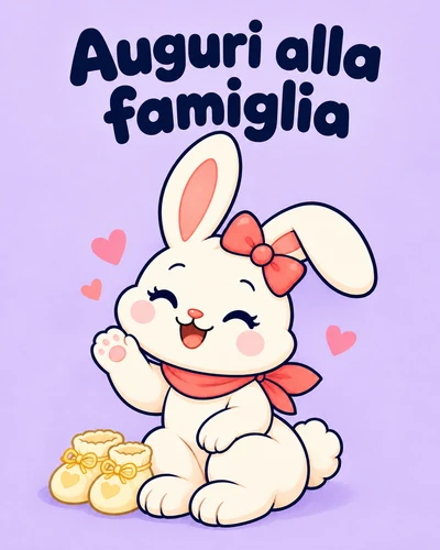 Auguri alla famiglia