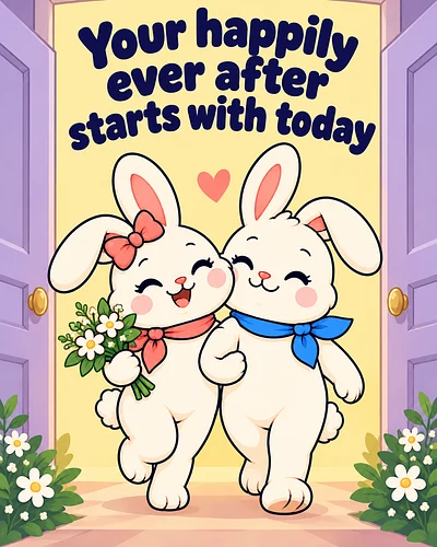 Your happily ever after starts with today