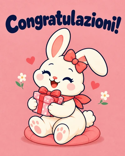 Congratulazioni!