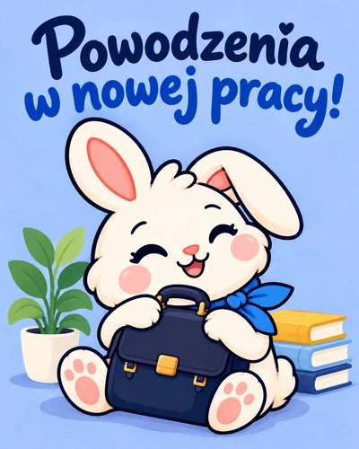 Powodzenia w nowej pracy!