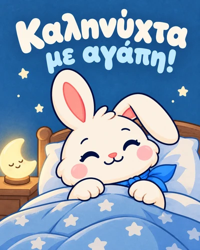 Καληνύχτα με αγάπη!