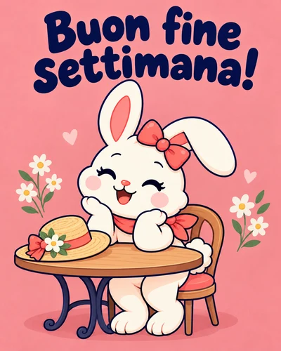 Buon fine settimana!