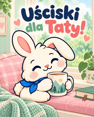 Uściski dla Taty!