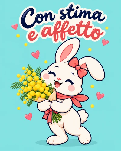 Con stima e affetto