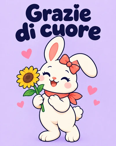 Grazie di cuore