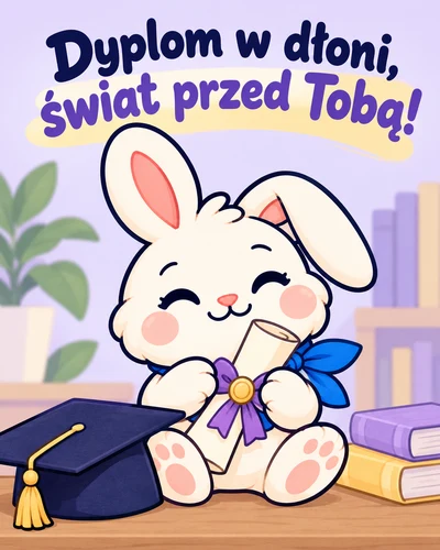 Dyplom w dłoni, świat przed Tobą!