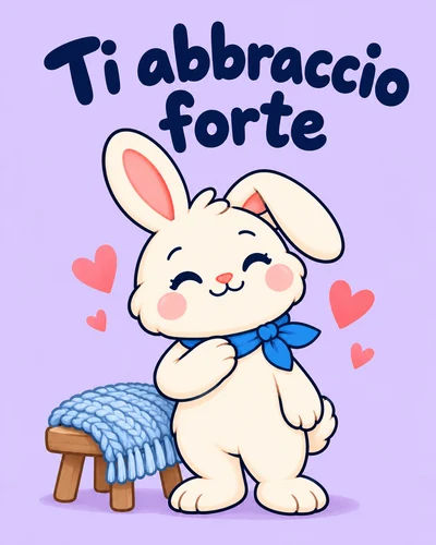 Ti abbraccio forte