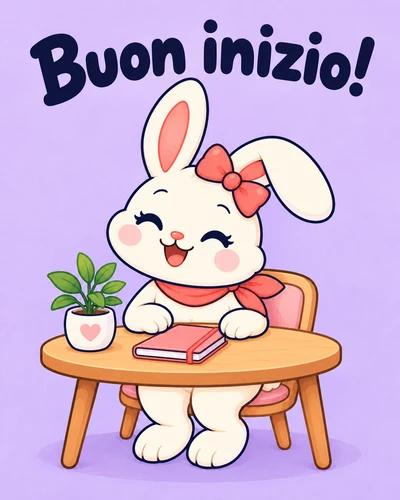 Buon inizio!