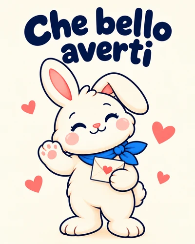 Che bello averti