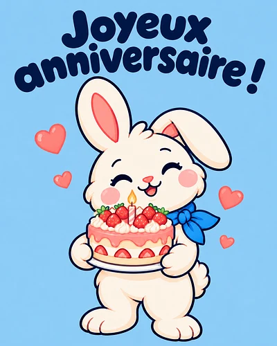 Joyeux anniversaire !
