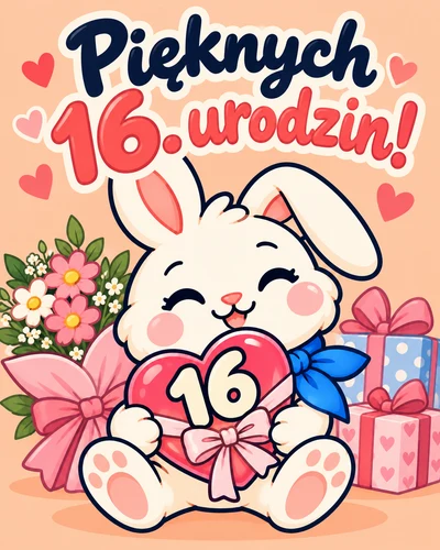 Pięknych 16. urodzin!