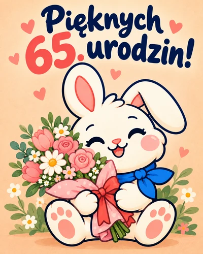 Pięknych 65. urodzin!