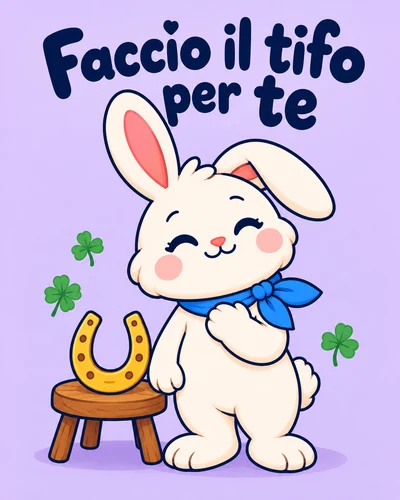 Faccio il tifo per te