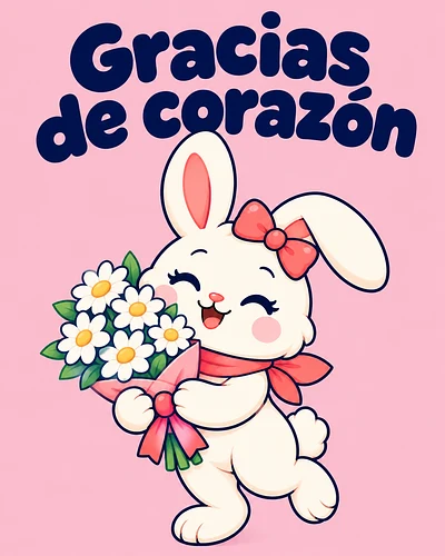Gracias de corazón