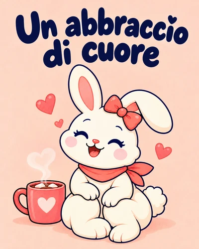 Un abbraccio di cuore