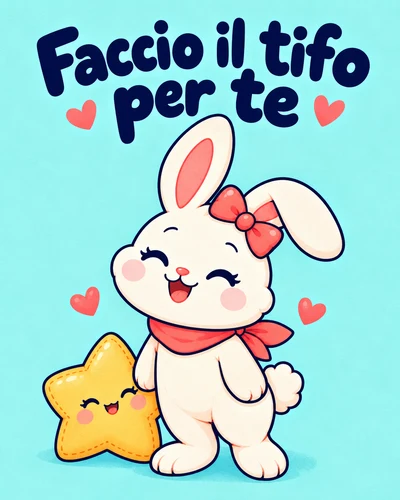 Faccio il tifo per te