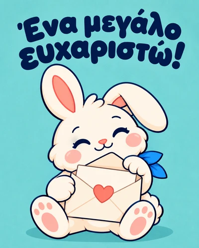Ένα μεγάλο ευχαριστώ!
