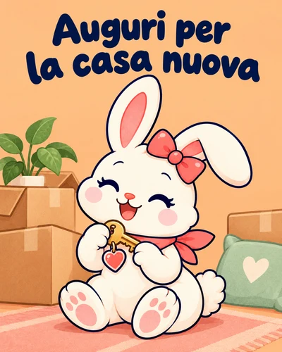 Auguri per la casa nuova