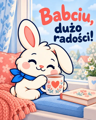 Babciu, dużo radości!