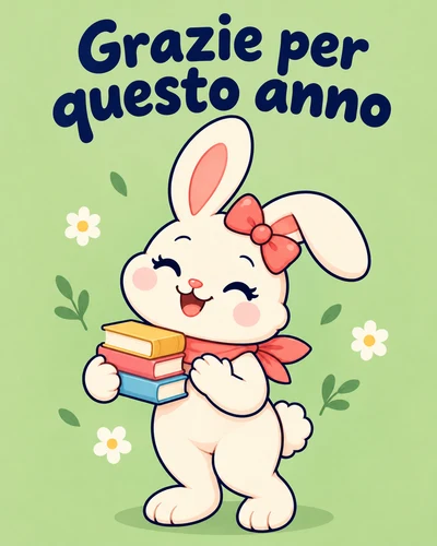 Grazie per questo anno