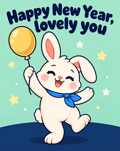 Happy New Year, lovely you