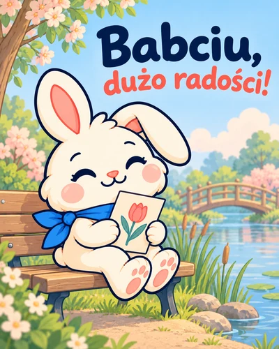 Babciu, dużo radości!