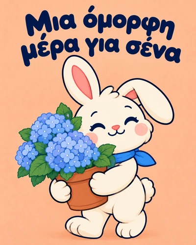 Μια όμορφη μέρα για σένα