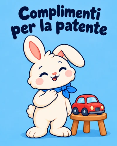 Complimenti per la patente